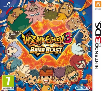 Inazuma Eleven 3 - Bomb Blast (Europe)(Eng,Spa,Ita) box cover front
